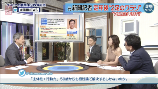 ◉BS日テレの「深層ニュース」の取材を受けました（2019年８月13日）