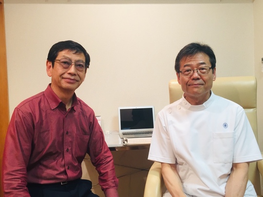 腰痛が改善した竹中様と院長