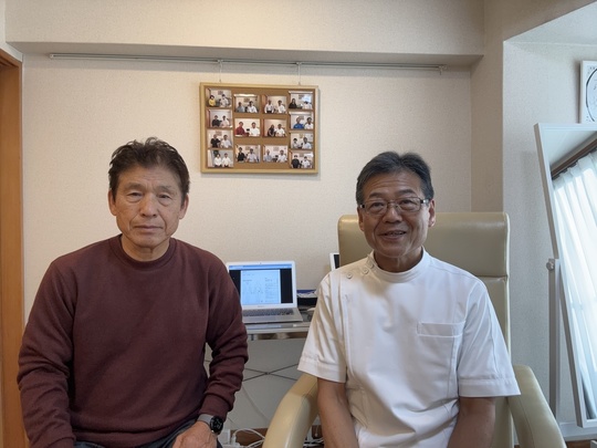 腰痛が改善された末竹さま